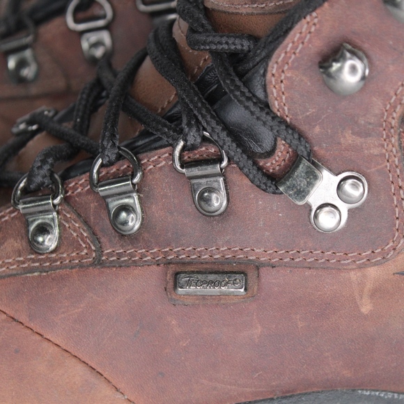 Vtg New Hi Tec Mens 9 Boise Waterproof Boots Brown main image 3